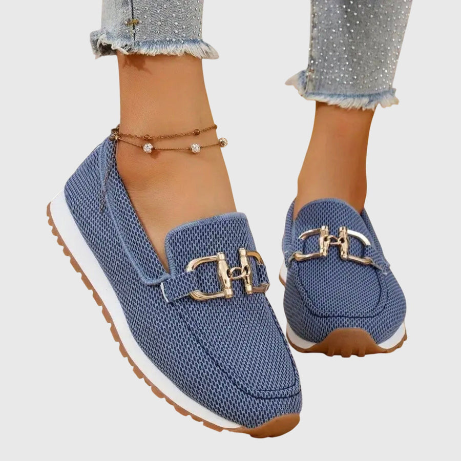 Horsebit Comfort Leather Loafers