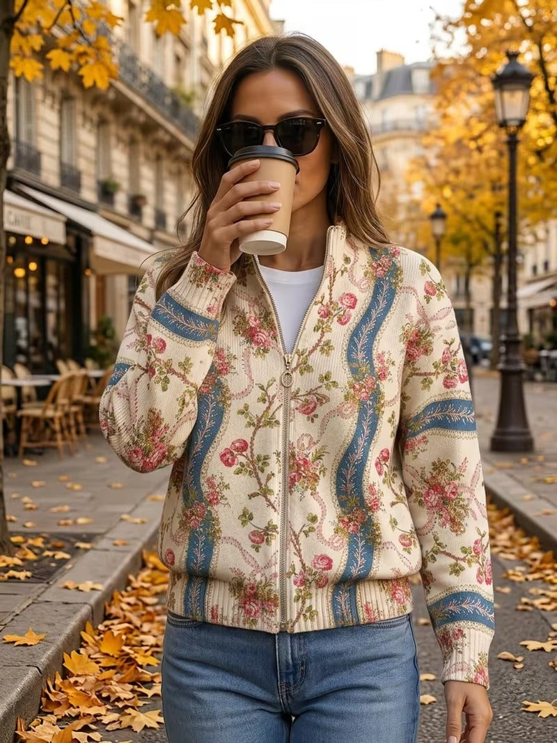 Eulalia Climbing Rose Cardigan