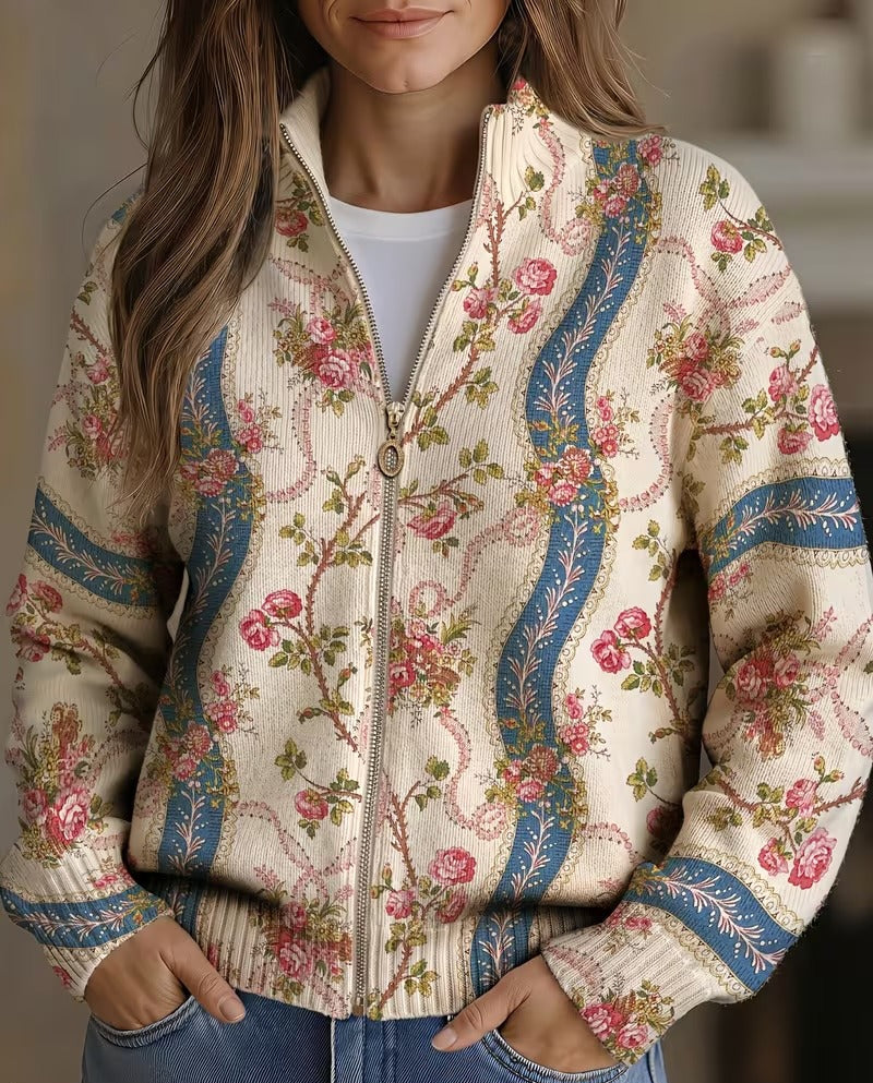 Eulalia Climbing Rose Cardigan
