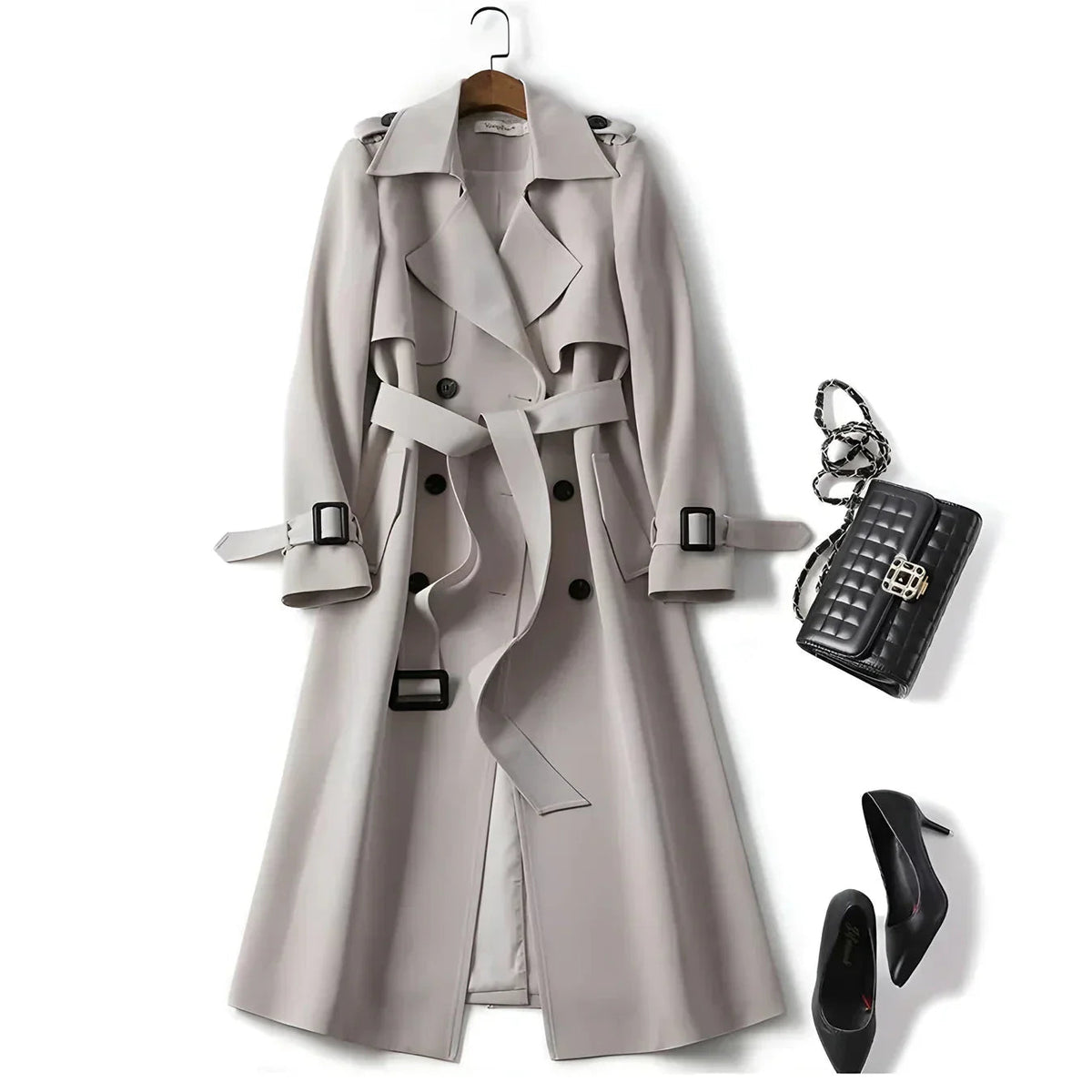 Jade Trench Coat