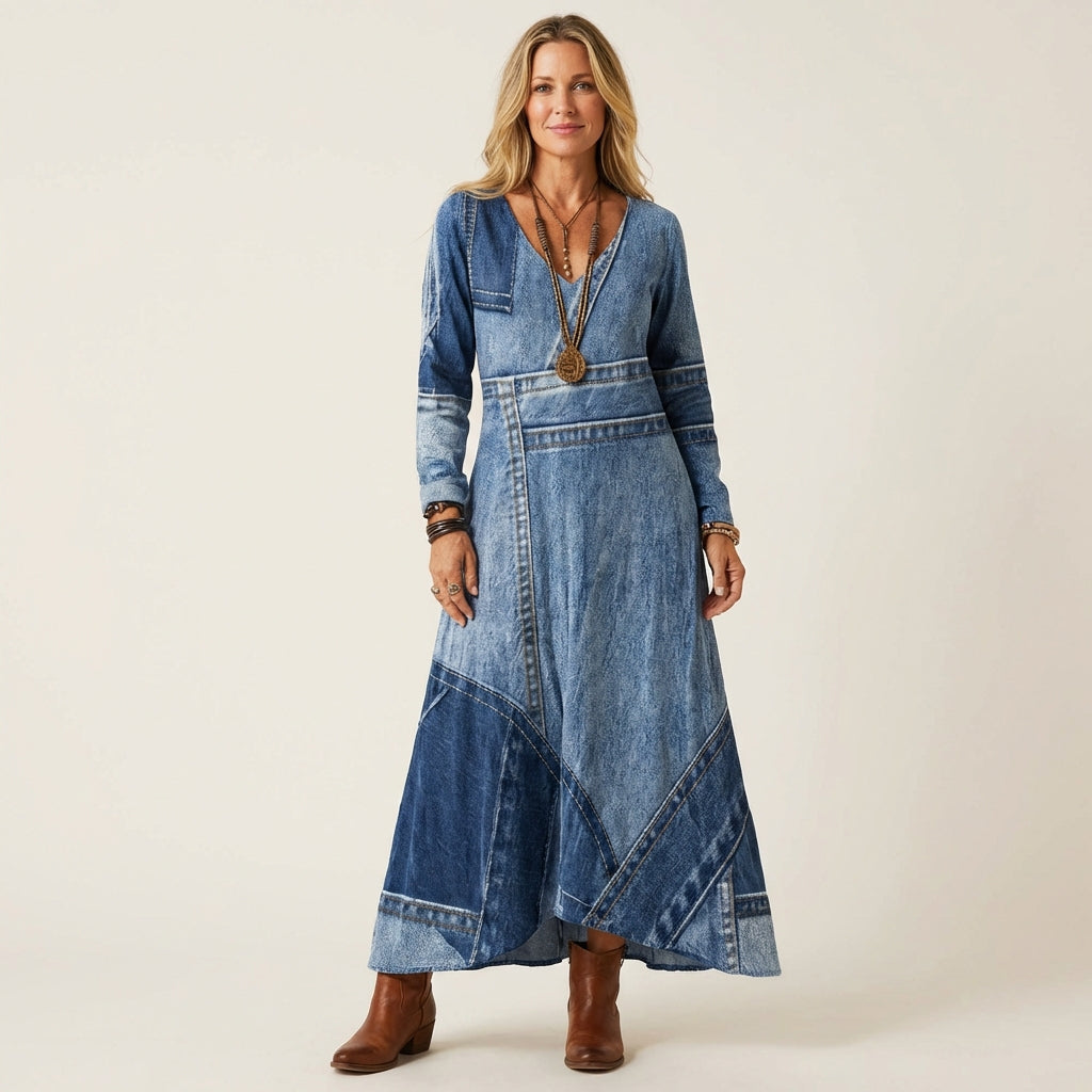Adriana Vintage Denim Dress