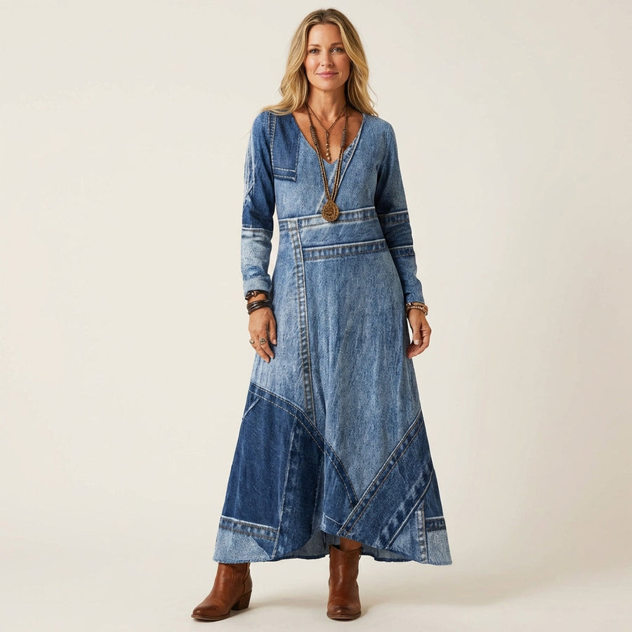 Adriana Vintage Denim Dress