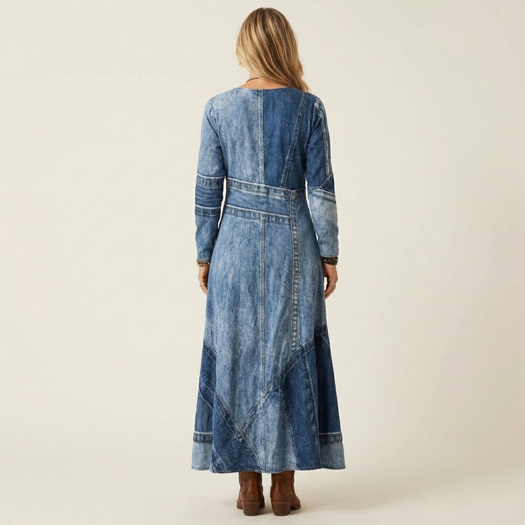 Adriana Vintage Denim Dress