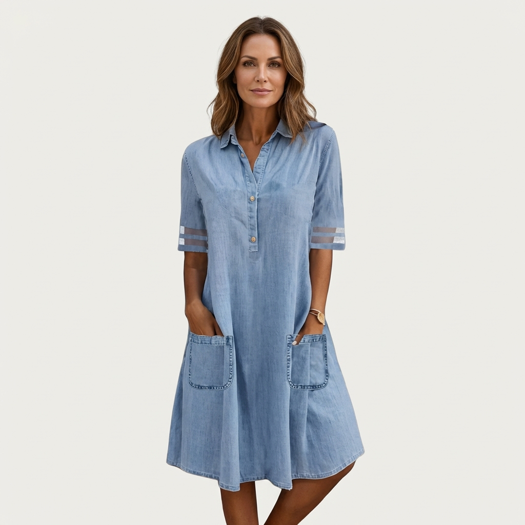 Wonda Denim Shirt Dress