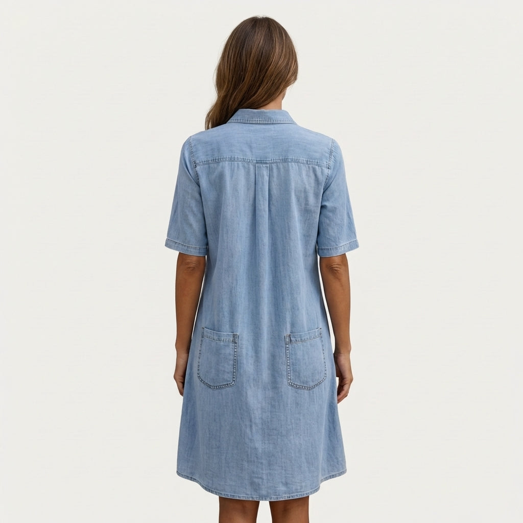 Wonda Denim Shirt Dress