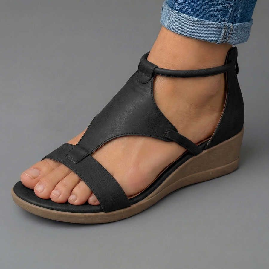 Marguerite Supportive Wedge Sandals