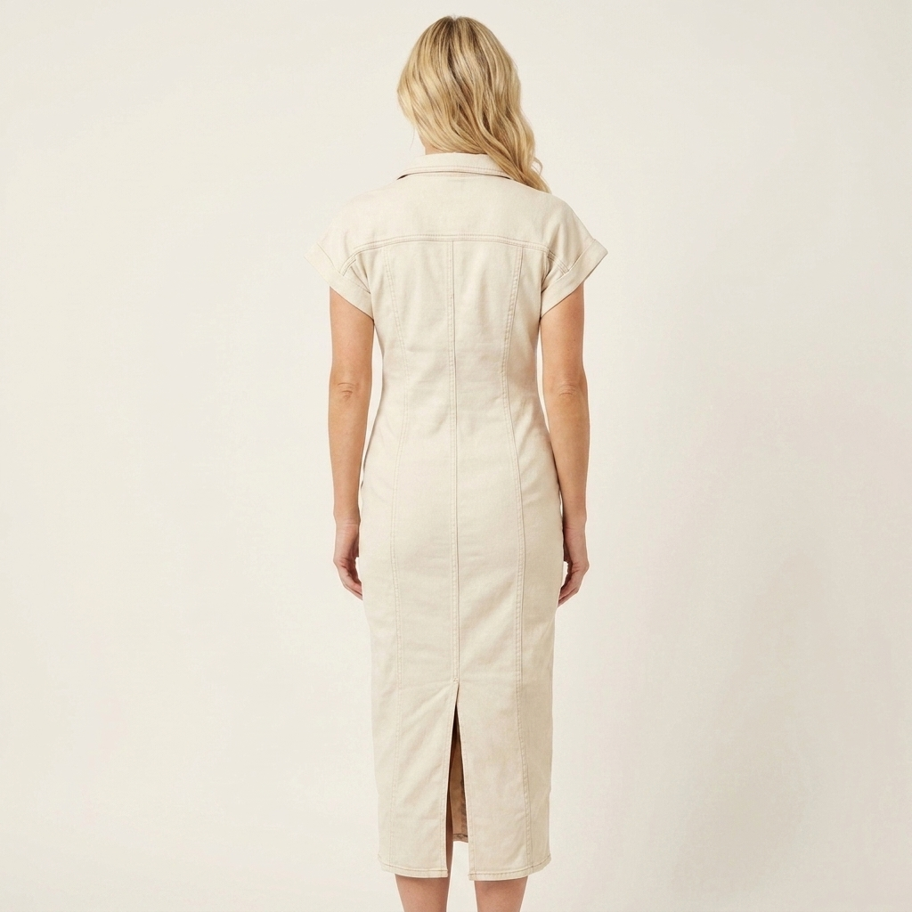 Maya Denim Bodycon Dress