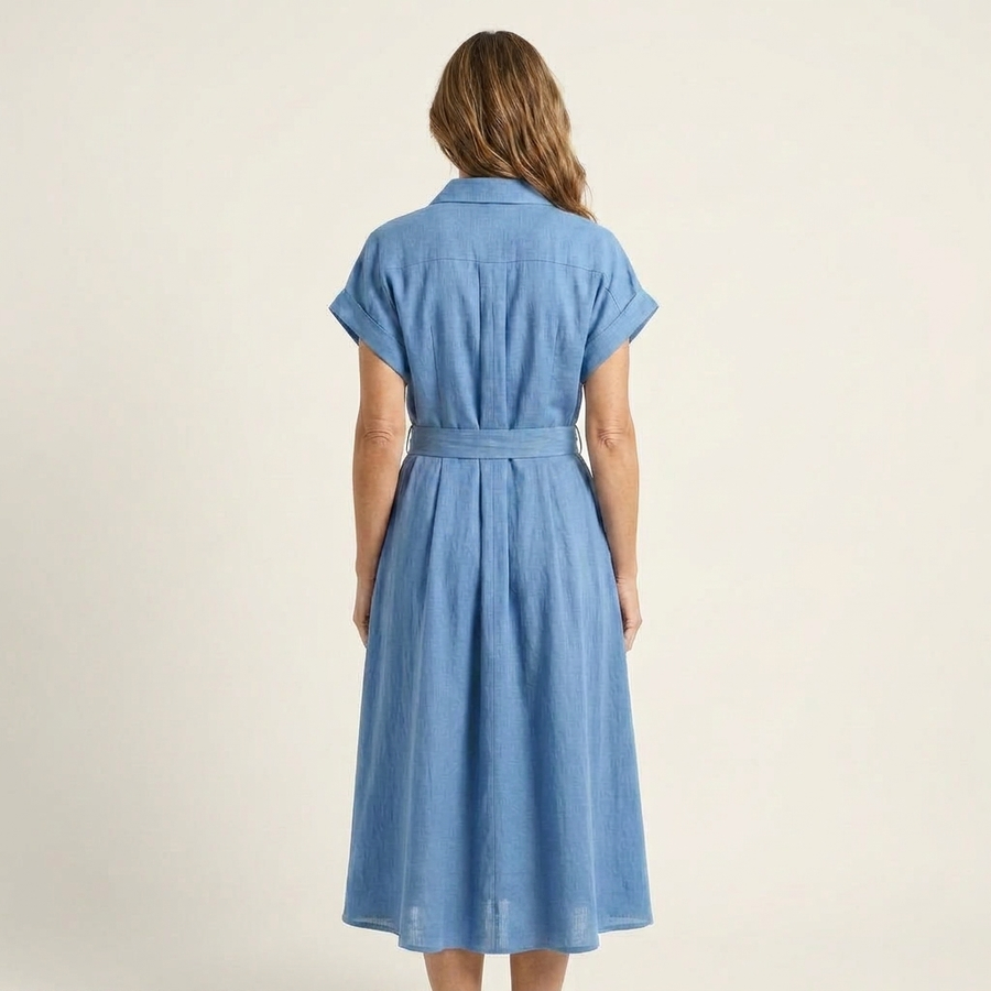 Melody Denim Midi Dress