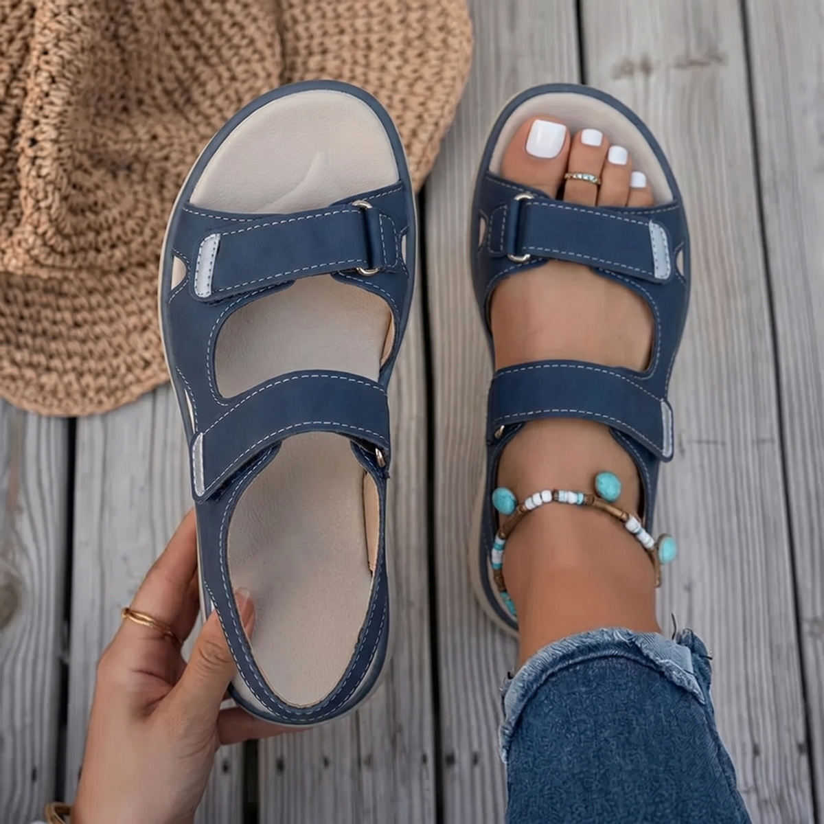 Noreen Adjustable Comfort Sandals