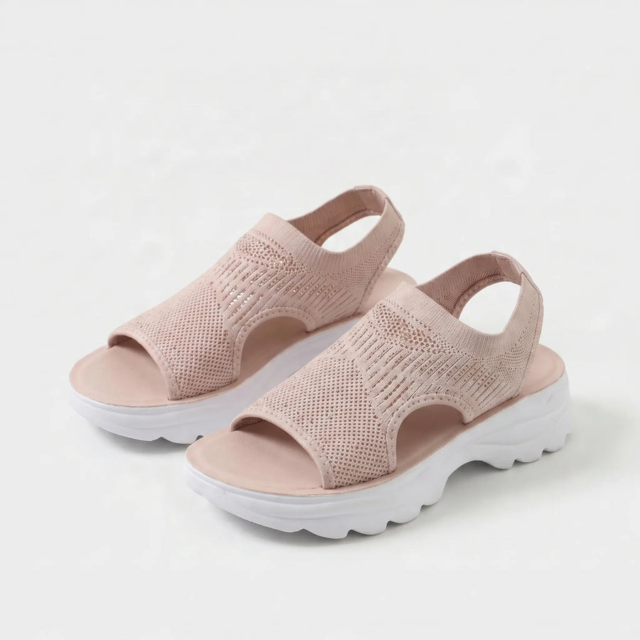 Brenna Cushioned Slip-On Sandals