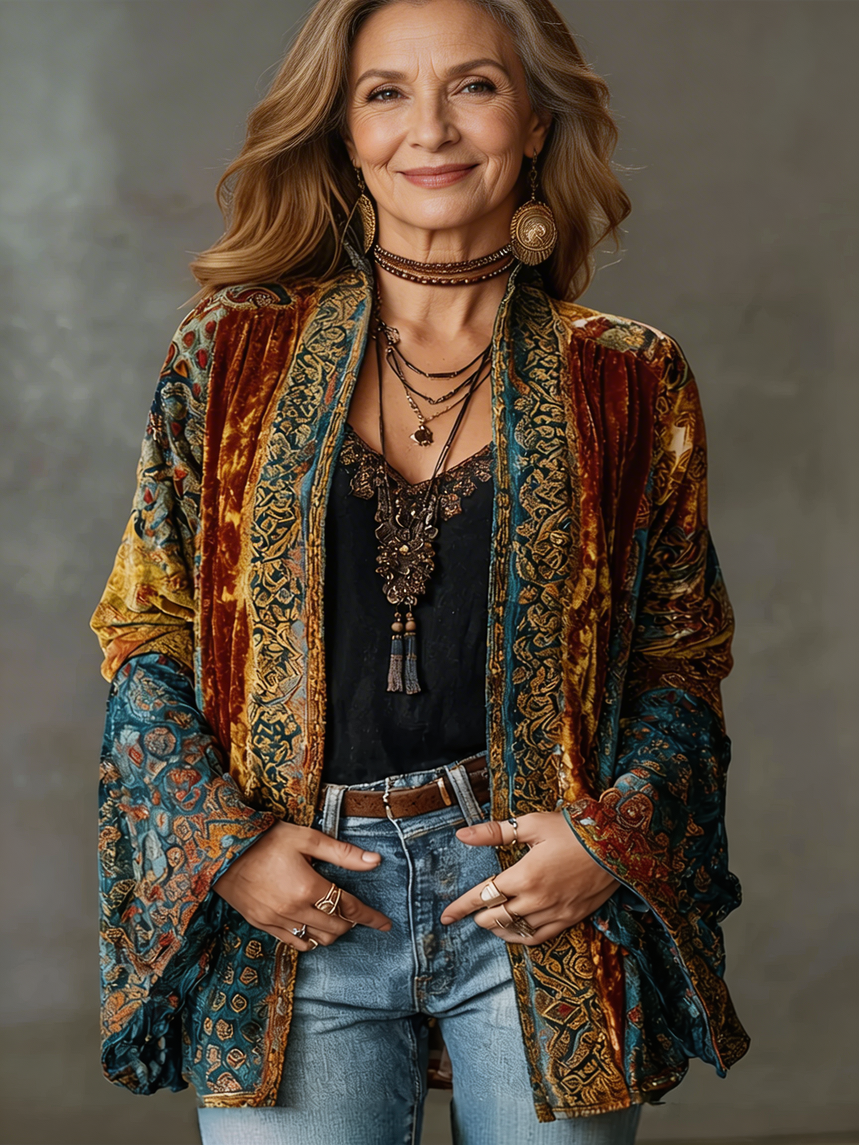 Aria Boho Kimono Jacket