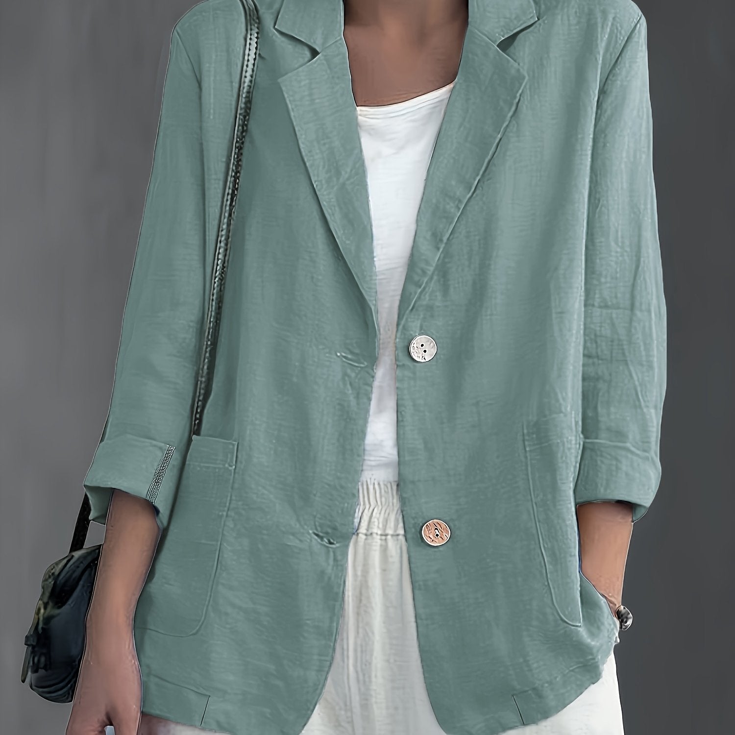 Margaret Casual Cotton Blazer
