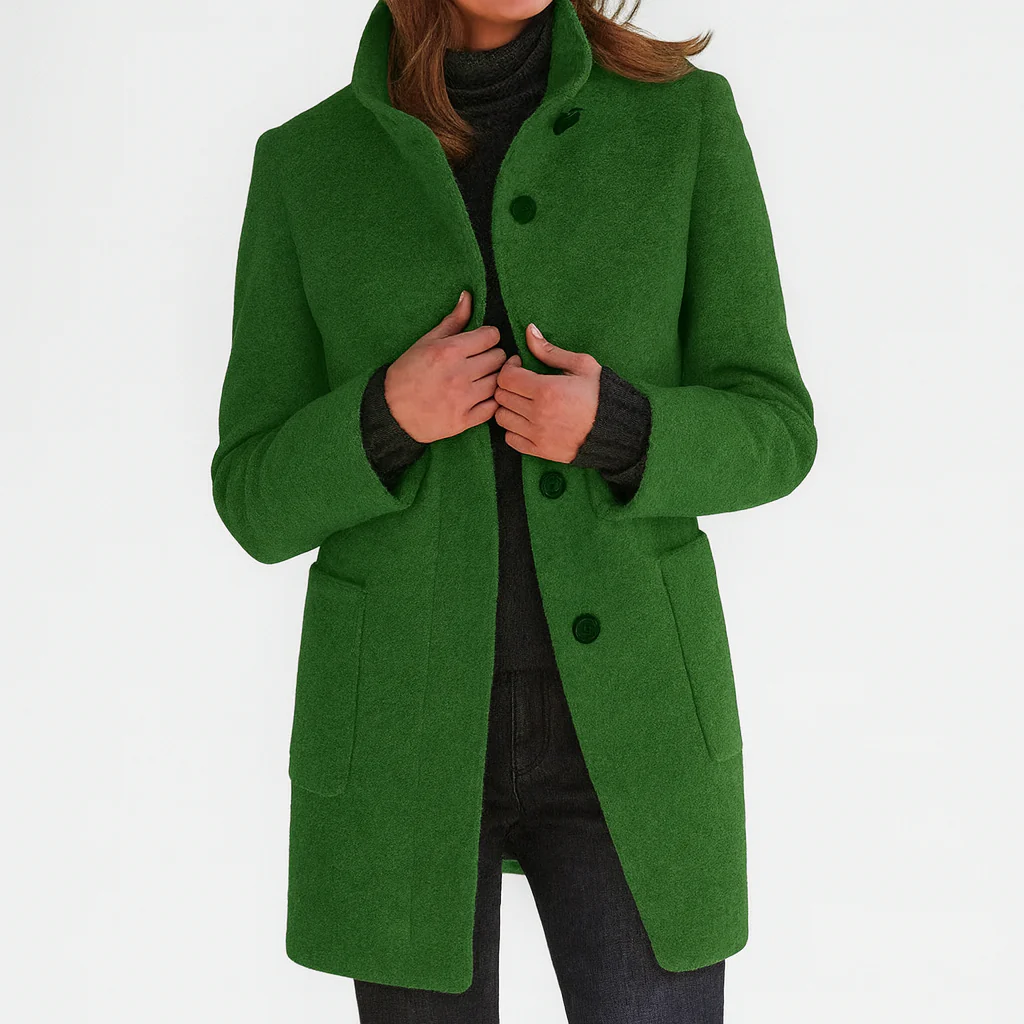 Éléonore Midi Wool Coat