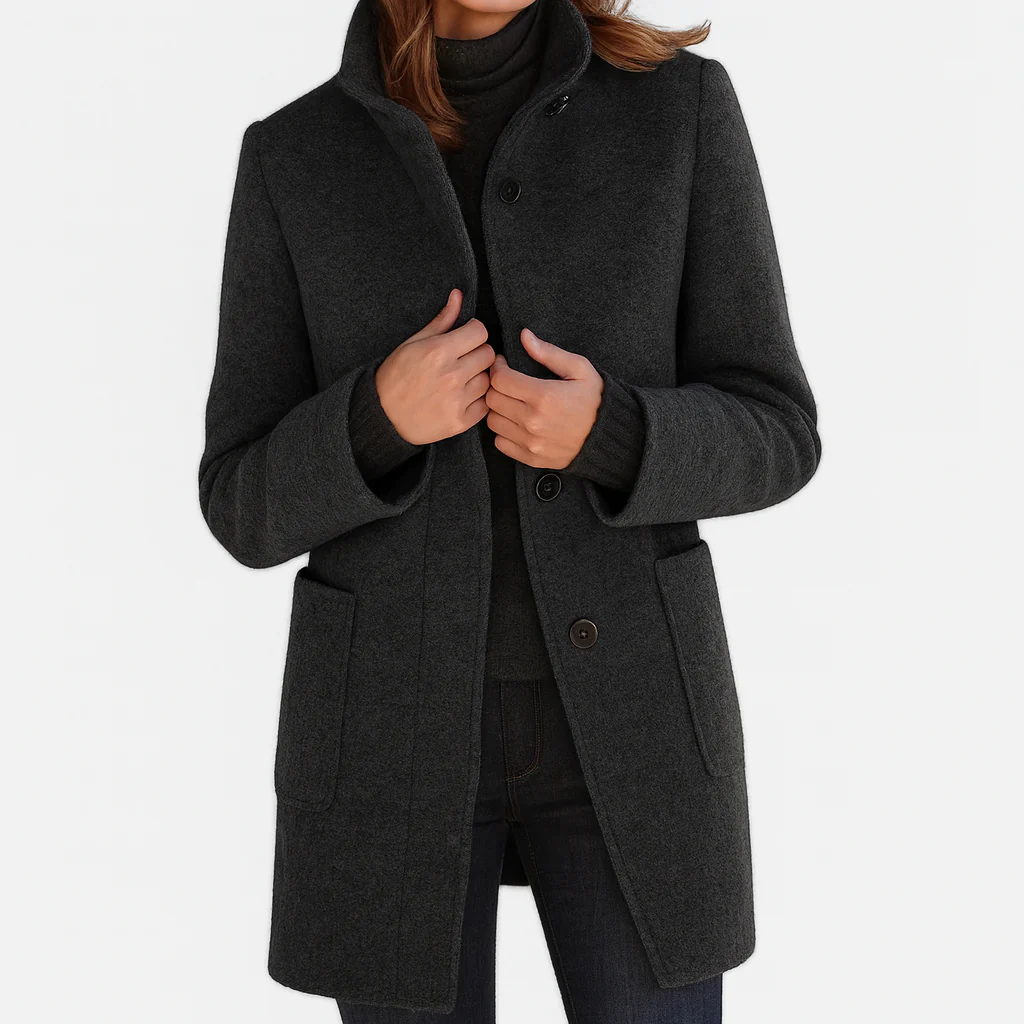 Éléonore Midi Wool Coat