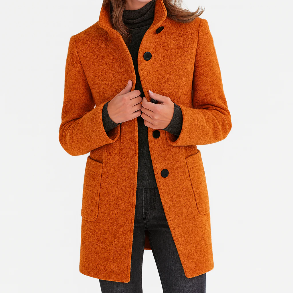 Éléonore Midi Wool Coat