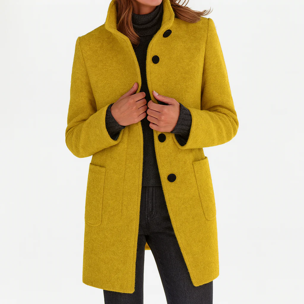 Éléonore Midi Wool Coat
