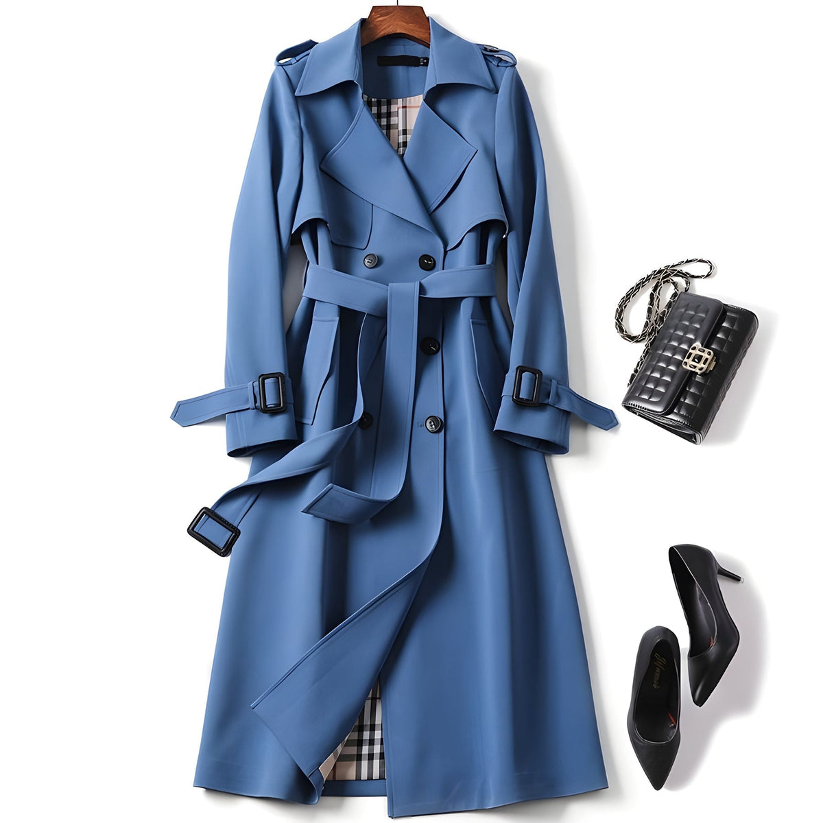 Jade Trench Coat