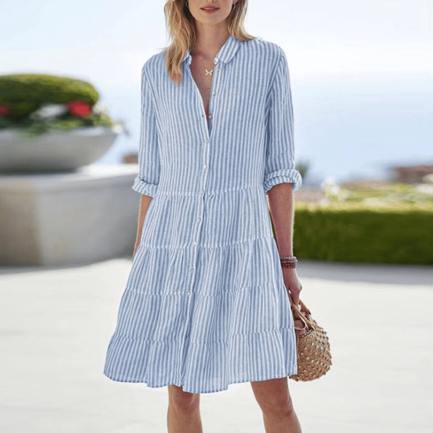 Heidi | Breezy Striped Dress