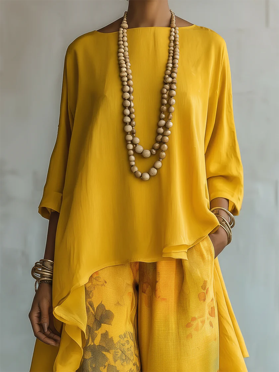 Fiorella™ | Sunlit Boho Two-Piece Set