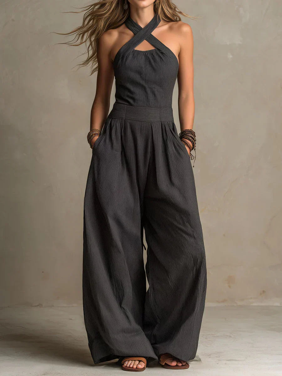 Isabella Halter Maxi Dress