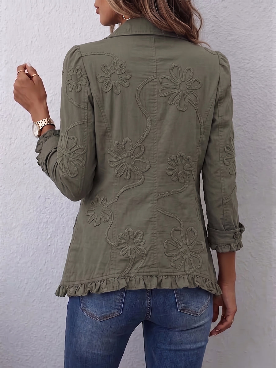 Kamberly Floral Embroidered Jacket