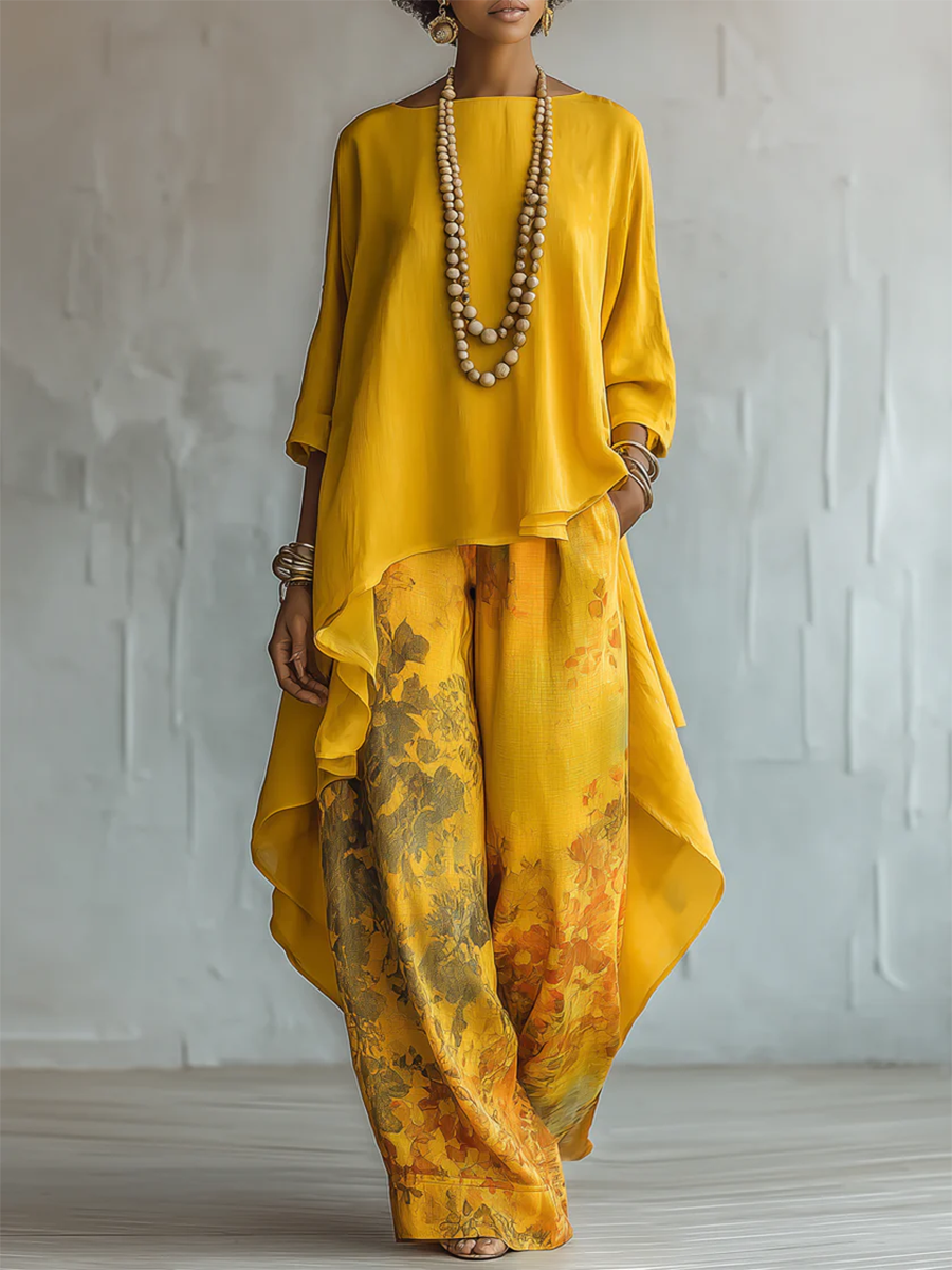Fiorella™ | Sunlit Boho Two-Piece Set