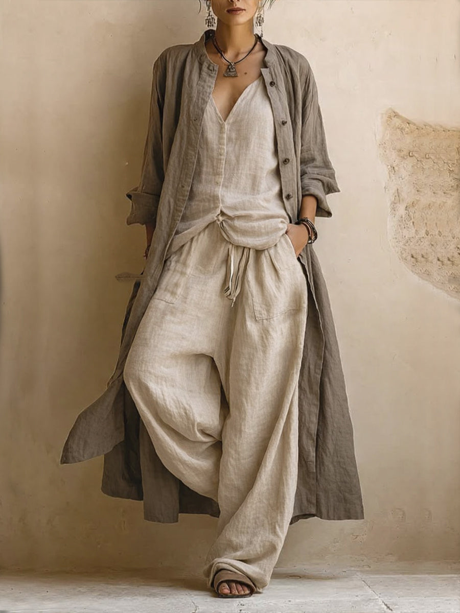 Valentina Layered Coat Set