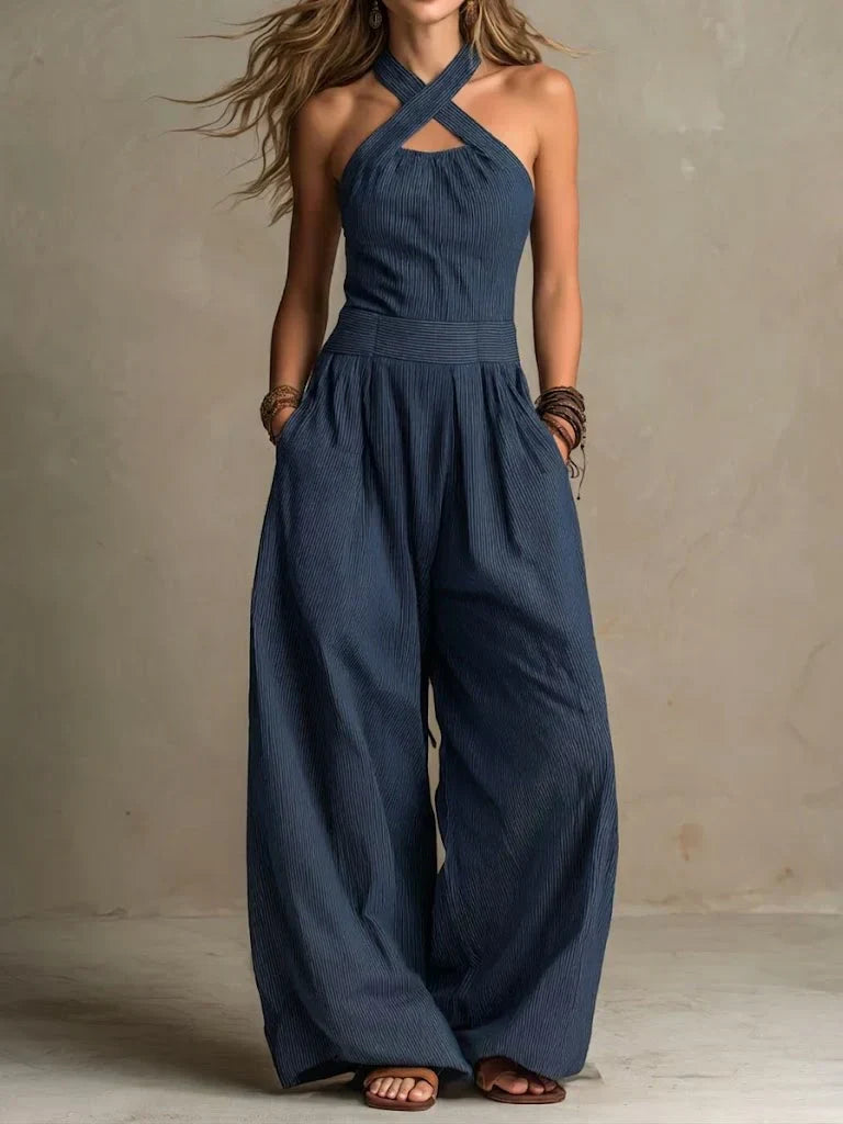 Isabella Halter Maxi Dress