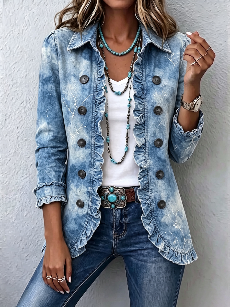 Jemison Botanical Ruffle Jacket