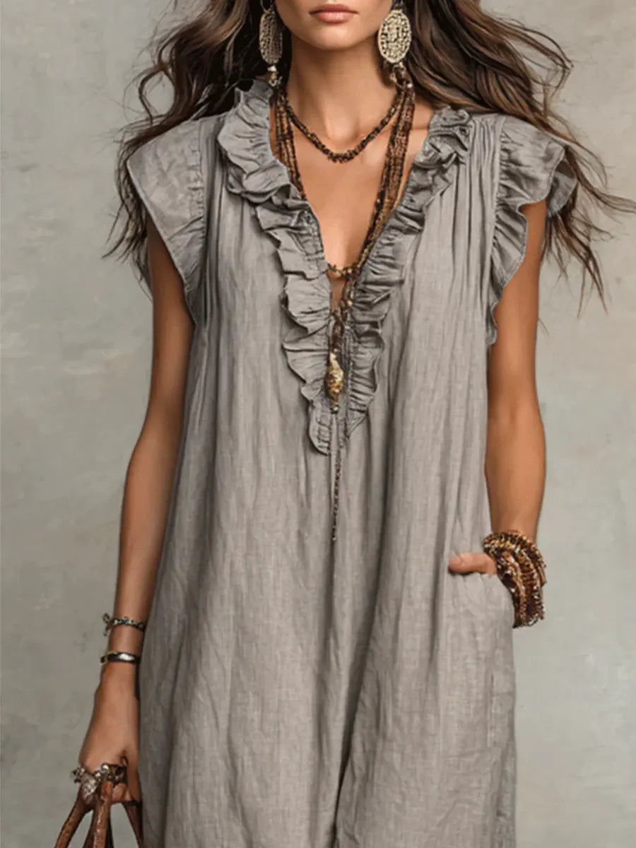 Camellia Summer Maxi Dress