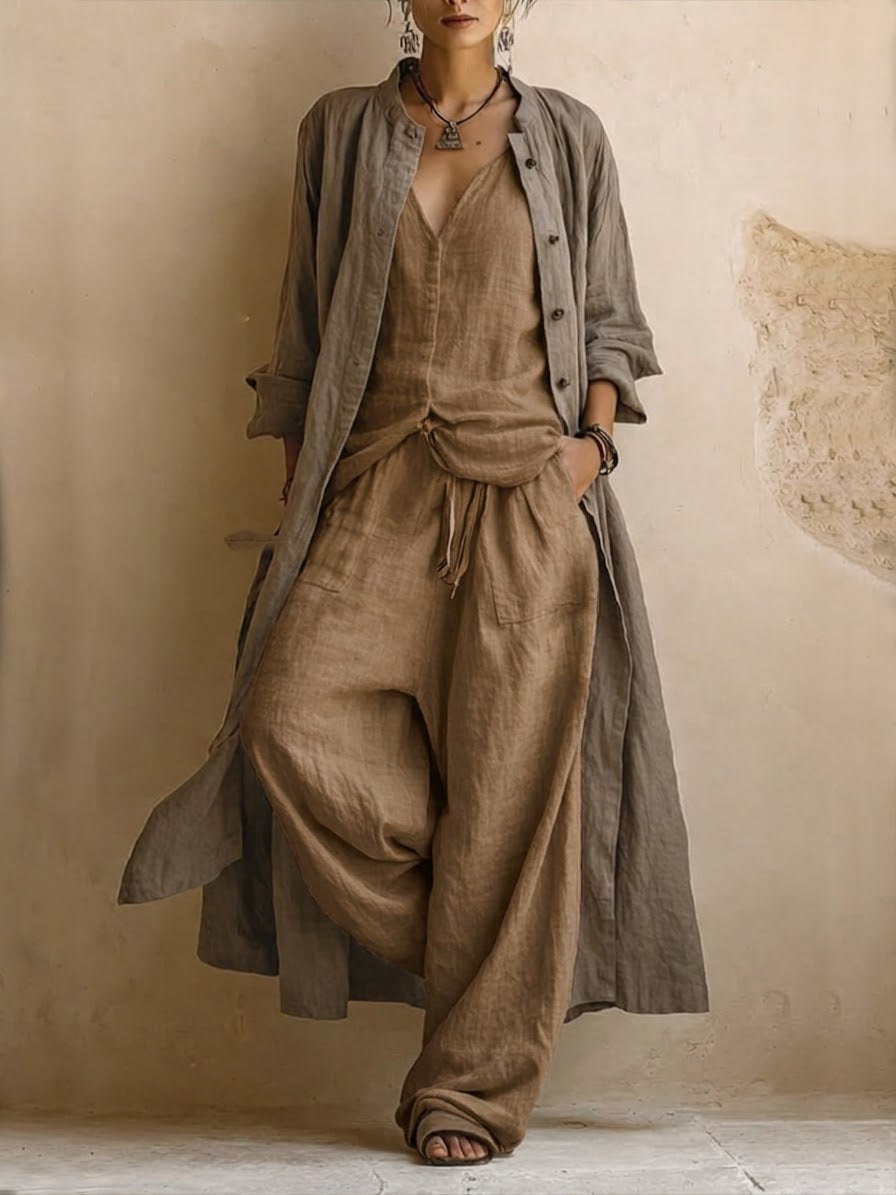 Valentina Layered Coat Set