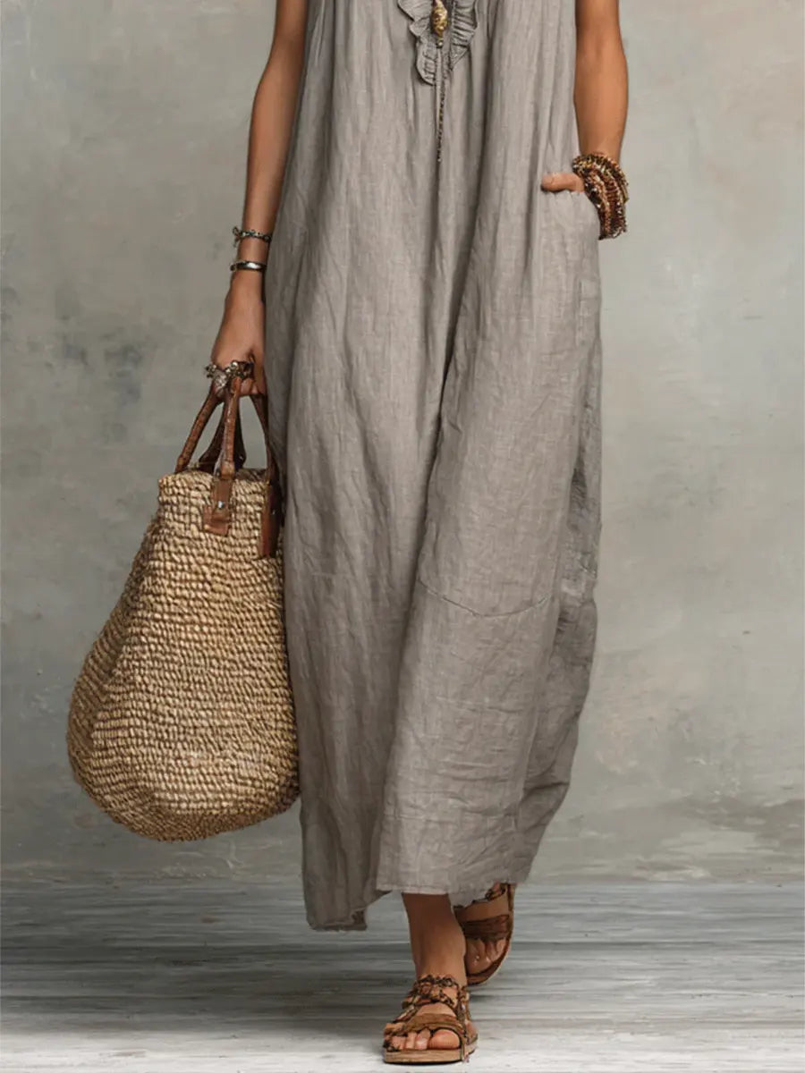 Camellia Summer Maxi Dress