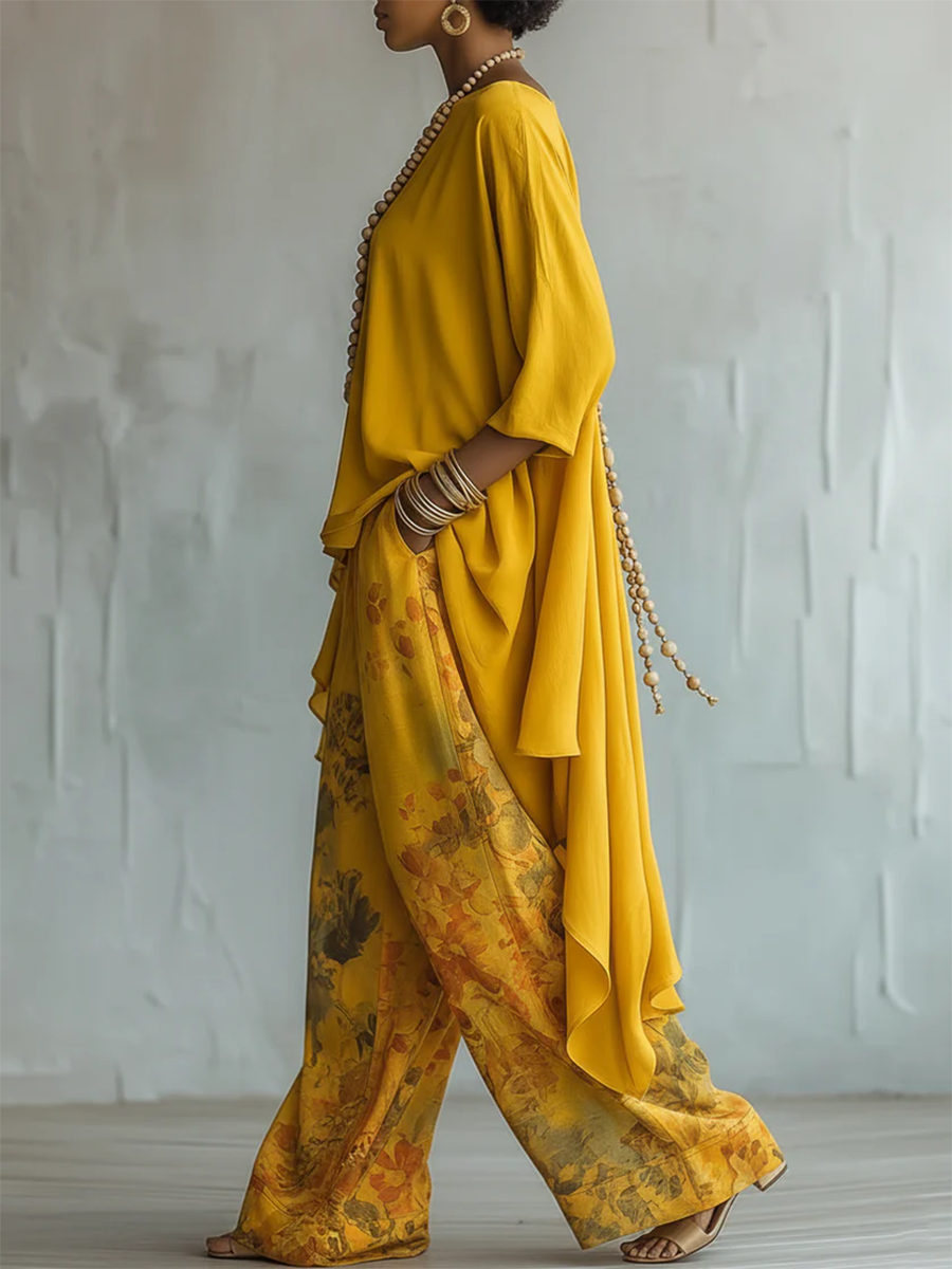 Fiorella™ | Sunlit Boho Two-Piece Set