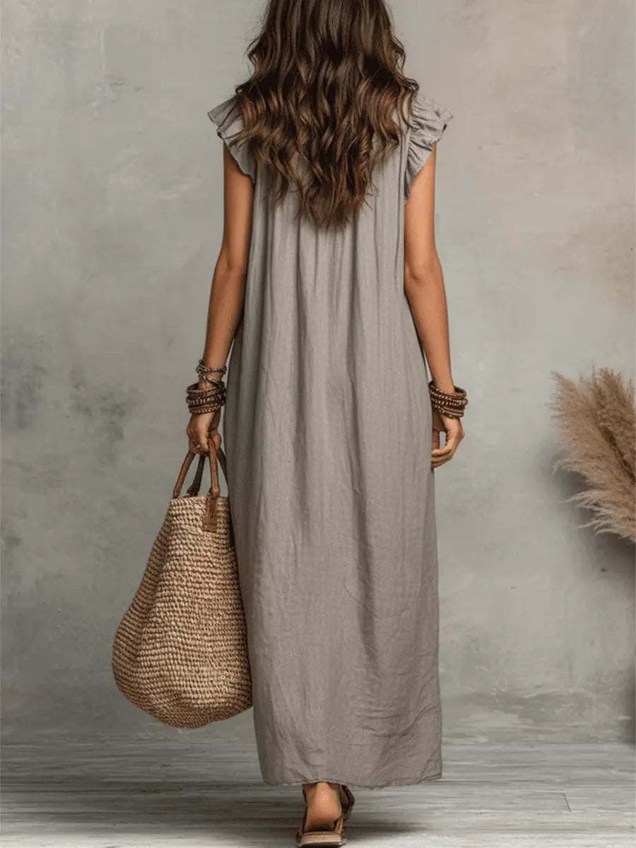 Camellia Summer Maxi Dress