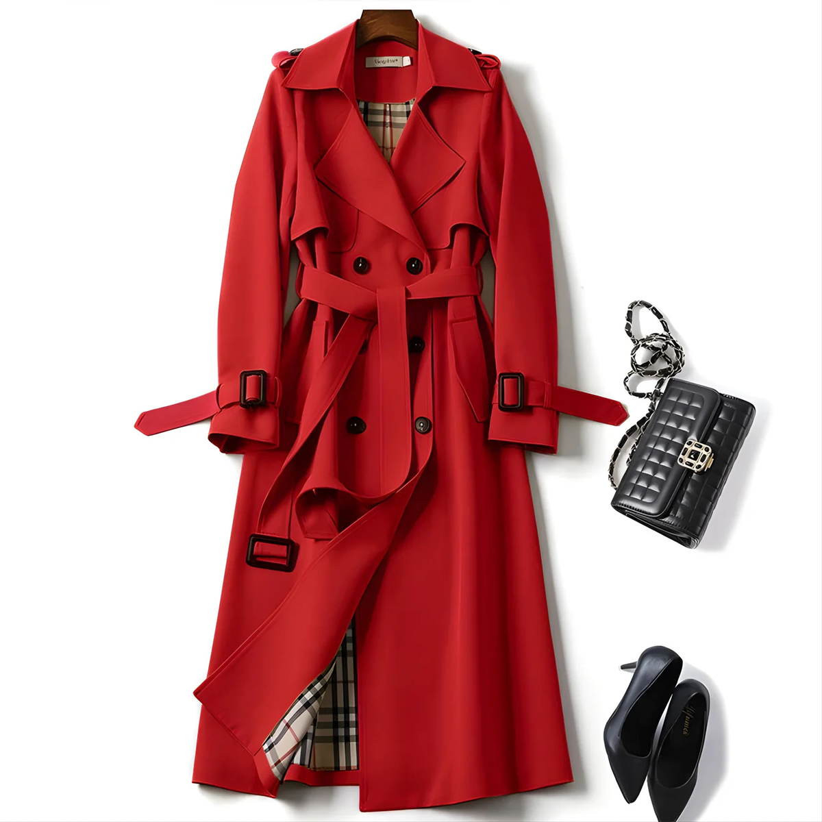 Jade Trench Coat