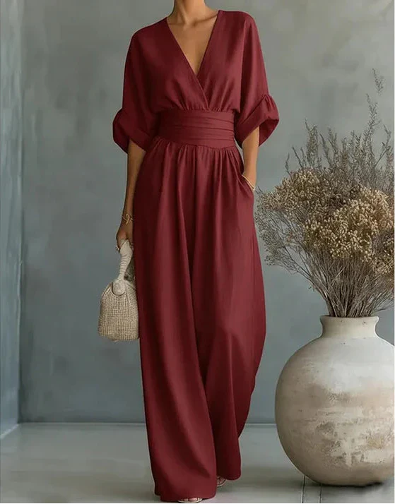 Elise – Elegant Fluid Jumpsuit