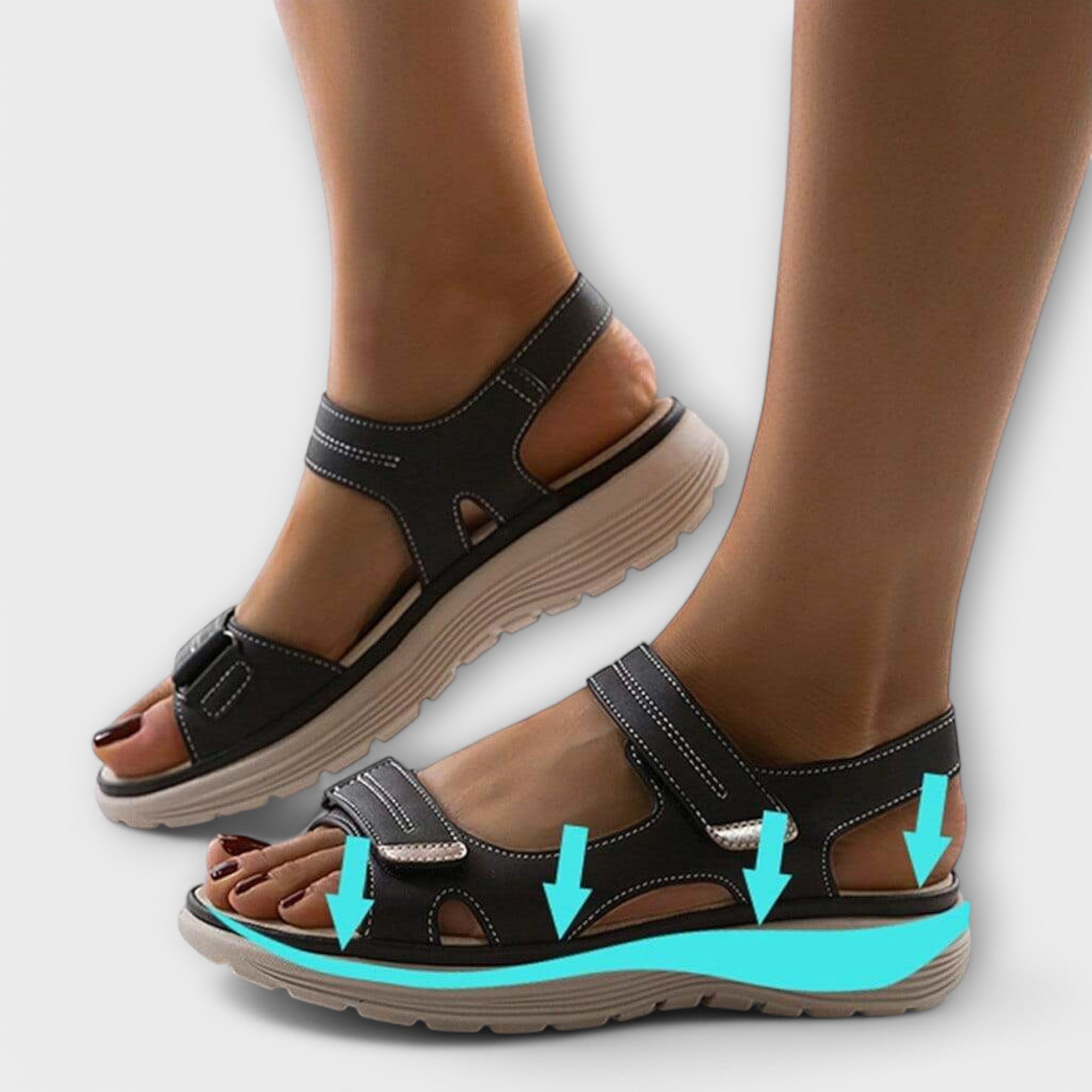 Nally Orthopedic Sandals